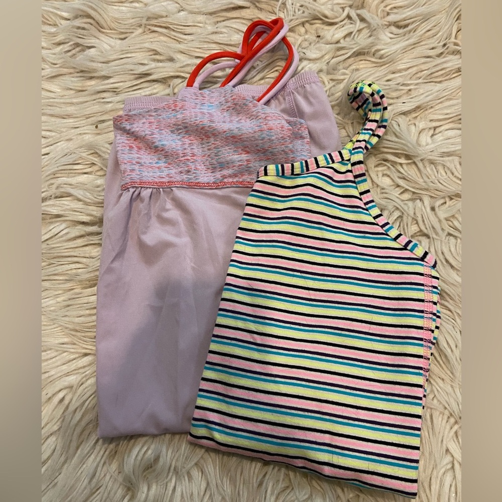 Pair of Ivivva by lululemon Tanks (size8)